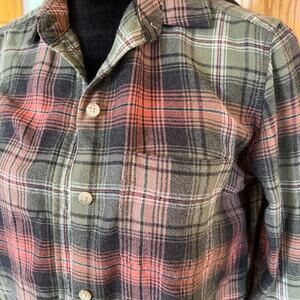 American Eagle Boyfriend fit, Flannel button down, shirt, women’s size XS